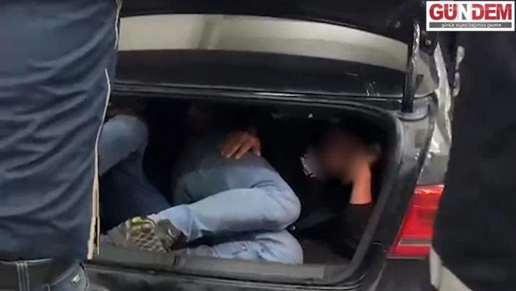 Düzensiz Göçmenler Bagajda Bulundu