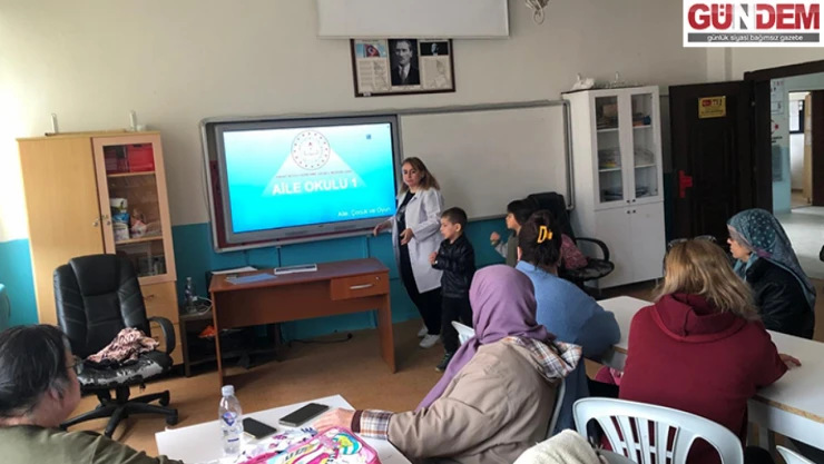 Ebeveynlere yönelik eğitim programı başladı