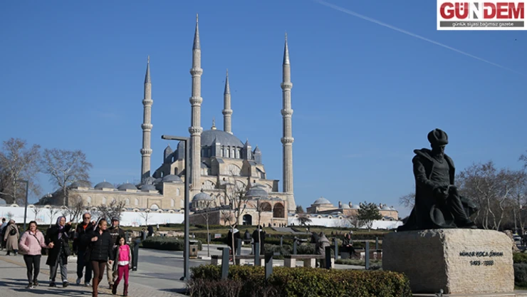 Edirne 2024'te yaklaşık 5 milyon ziyaretçi ağırladı