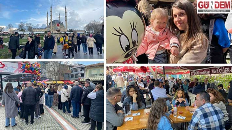 Edirne bayramda turist akınına uğradı