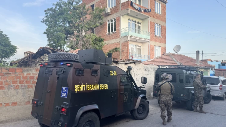 Edirne'de aranan 20 şüpheli yakalandı