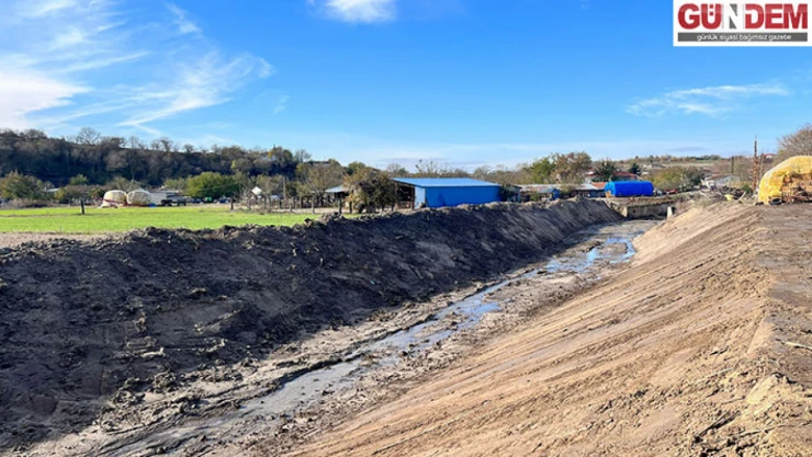 Edirne'de dere ıslahı ve taşkın koruma çalışmaları başladı