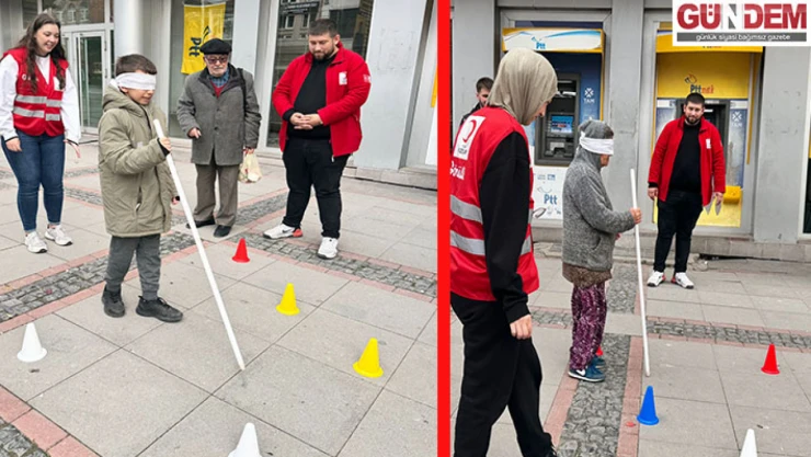 Edirne'de empati standı kuruldu