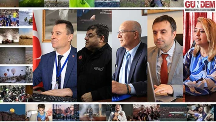 Edirne'de kurum müdürleri, AA'nın 'Yılın Kareleri' oylamasına katıldı