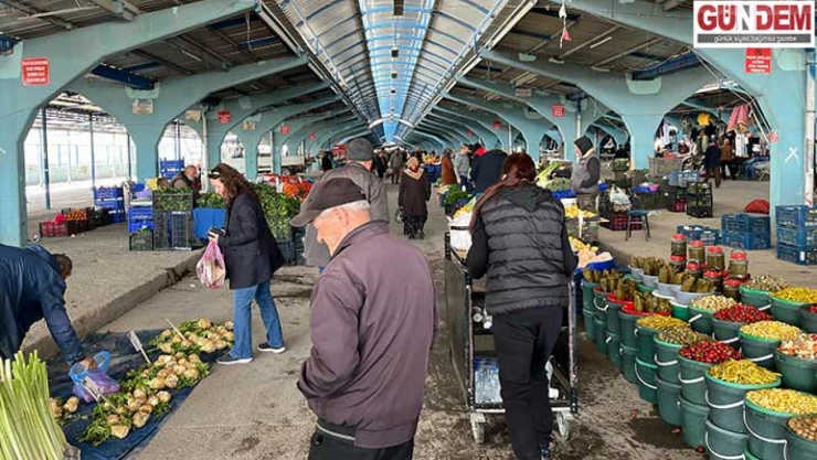 Edirne'de Pazartesi Pazarı'na İlgi Arttı