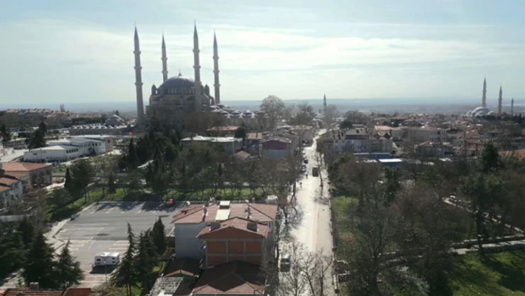 Edirne'de tarihi dokusu yenileniyor