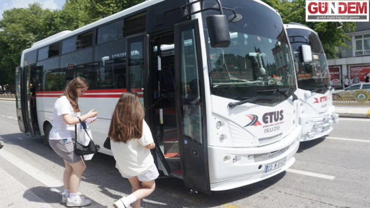 Edirne'de ulaşım zammı uygulanmaya başladı