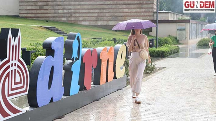 Edirne'de yağmurlu günler kapıda