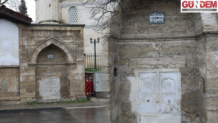 Tarihi Osmanlı çeşmeleri restore edilerek suya kavuşturulacak