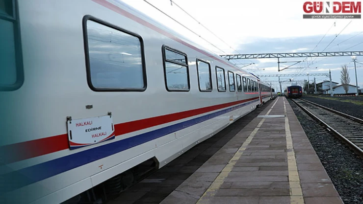 Edirne- Halkalı tren seferleri arttırıldı