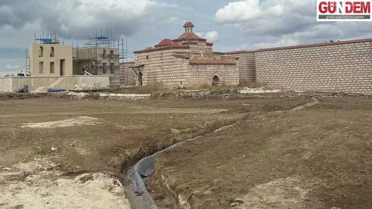 Edirne Sarayı'nın ayağa kaldırılması çalışmaları sürüyor
