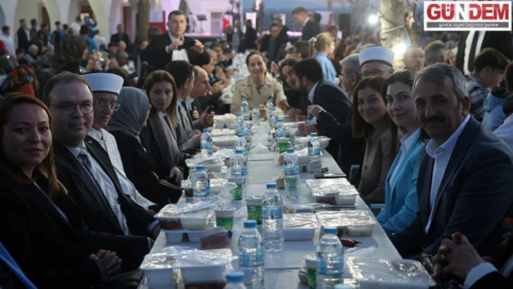 Edirne Valiliği Batı Trakya'da iftar programı düzenledi