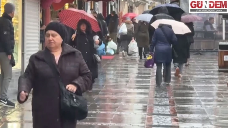 Edirne ve Kırklareli'nde sağanak etkili oluyor