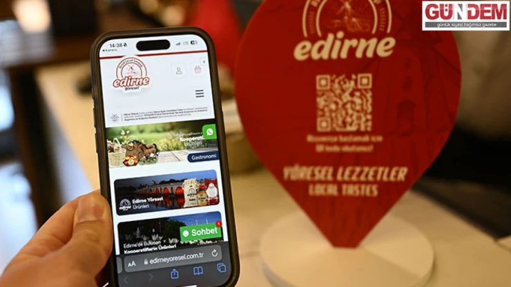 Edirne'ye gelen turist rotasını 'karekod' ile belirleyebilecek
