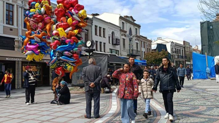 Edirne'ye güneş açtı