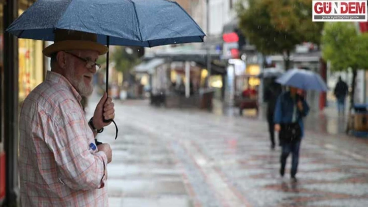 Edirne'ye yağmur yağışı sürecek