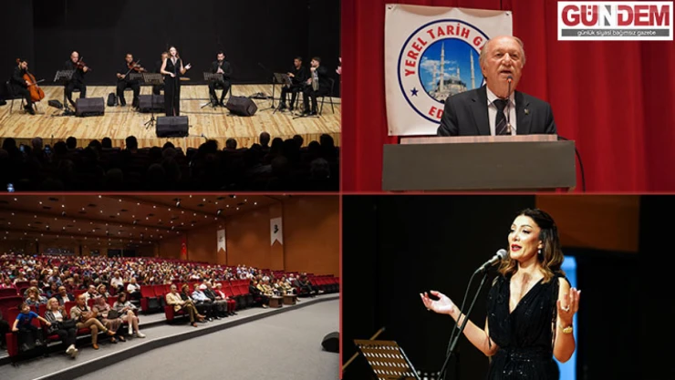 Edirne Yerel Tarih Grubunca 'Halk konseri' düzenlendi