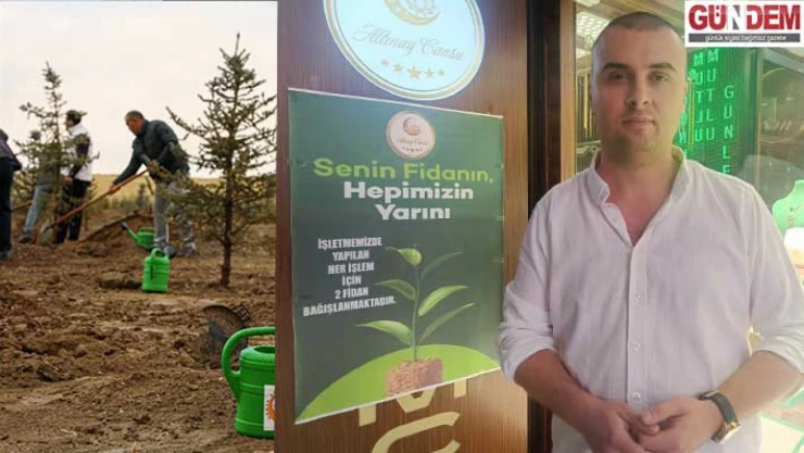 Edirneli esnaftan doğaya nefes olacak uygulama