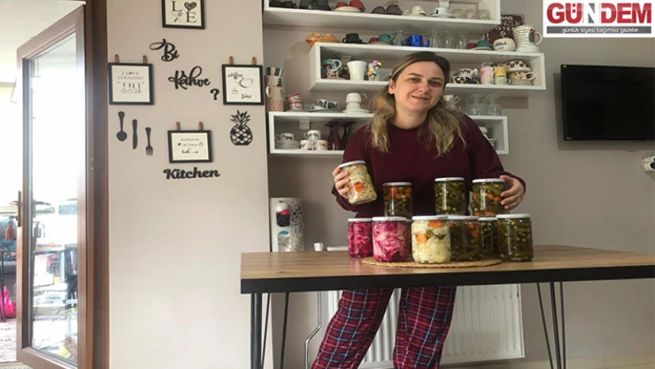 Edirneli kadınlar kışa geleneksel lezzetlerle hazırlanıyor