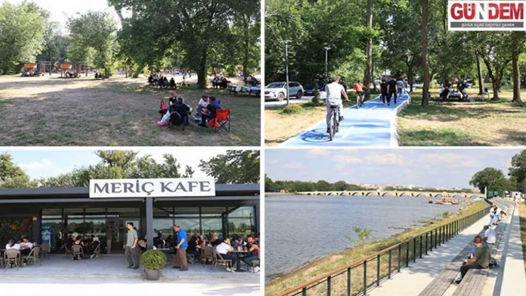 Edirneliler Söğütlük Millet Bahçesi'nden memnun