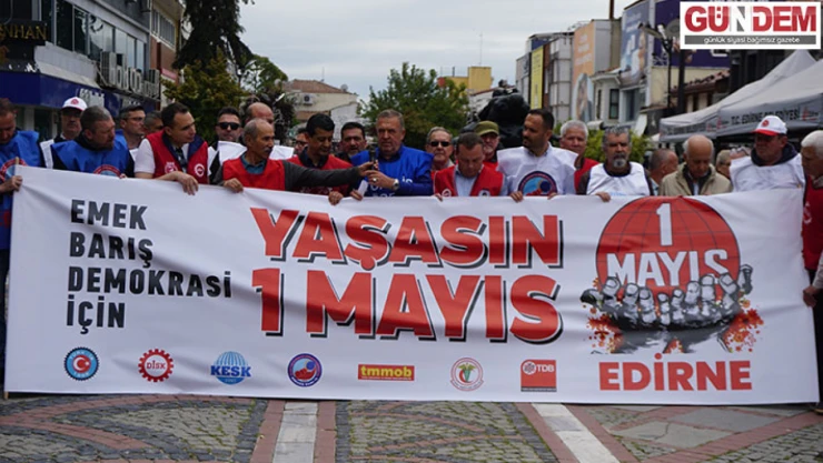 Edirnelilere 1 Mayıs Daveti