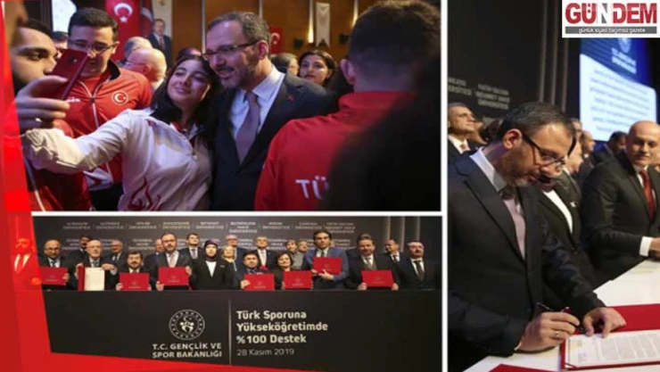 Eğitim ve sporda çifte başarı: 416 sporcu üniversite yolunda