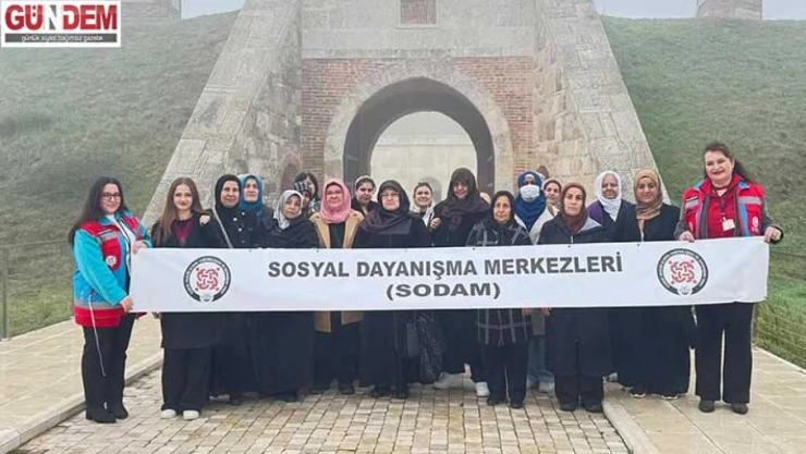 El emeğiyle sanatı buluşturan ziyaret