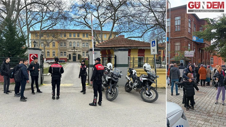 Emniyet ekipleri okul önlerinde denetimlere devam ediyor