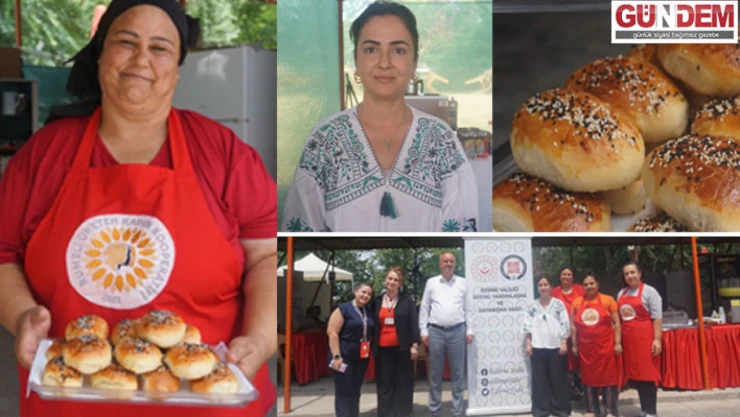 Ev hanımları hünerlerini Sarayiçi'nde sergiliyor