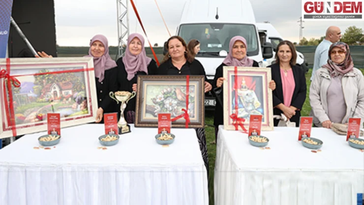 Fıstık festivalinde 'en güzel fıstık' seçildi