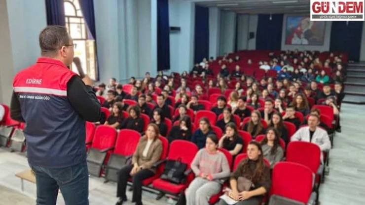 Gençlere gıda israfını önleme eğitimi verildi