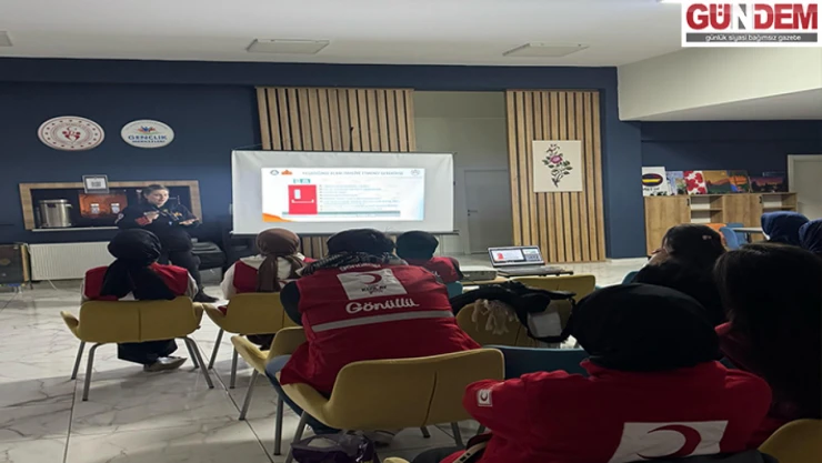 GSB Ofis Gönüllülerine Afet Farkındalık Eğitimi Verildi
