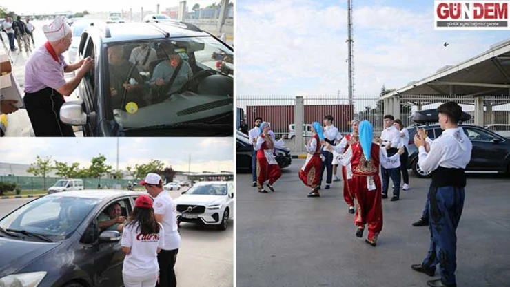 Kapıkule'de duygu dolu anlar yaşandı