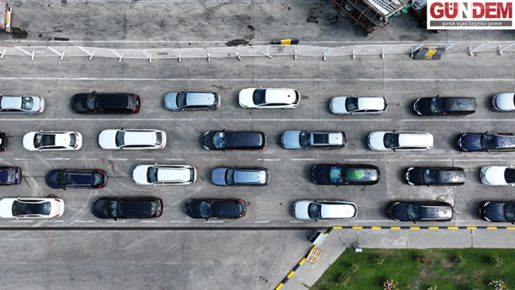 Gurbetçilerin dönüş yolculuğu sürüyor