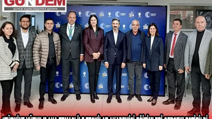 'TÜRKİYE YÜZYILI' ANA TEMASI İLE TEŞKİLAT AKADEMİSİ EĞİTİMLERİ GERÇEKLEŞTİRİLDİ