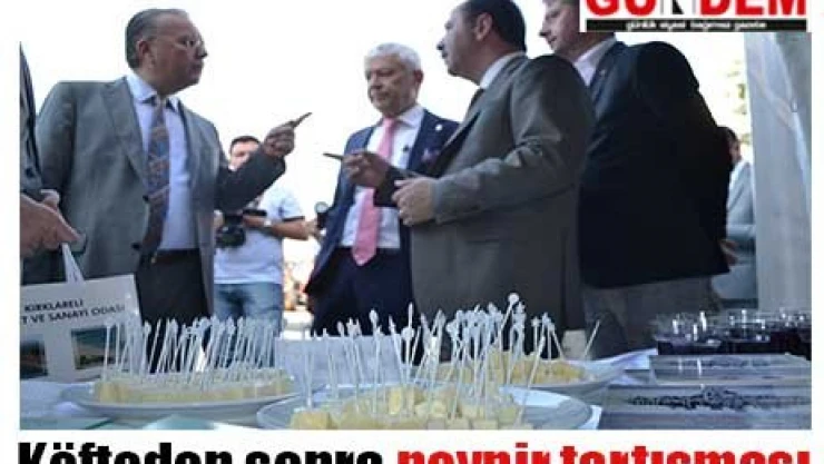 Köfteden sonra peynir tartışması