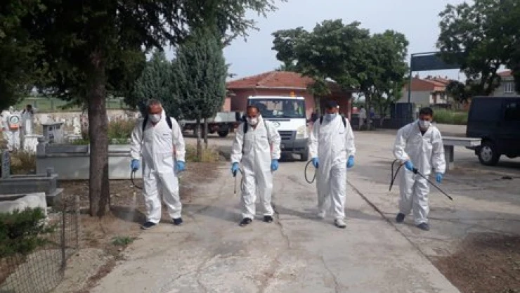 Mezarlıklarda korona önlemi