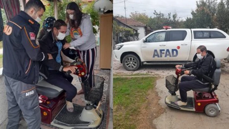 AFAD'tan elektrikli araç