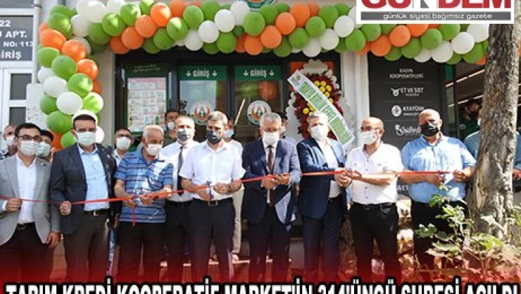 Tarım Kredi Kooperatif Market'in 314'üncü şubesi açıldı