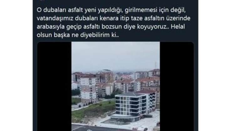 Gürkan'dan ironili tepki