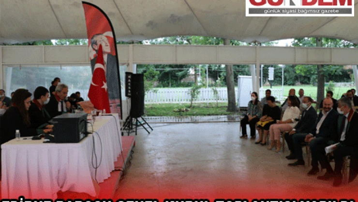 Edirne Barosu genel kurul toplantısı yapıldı