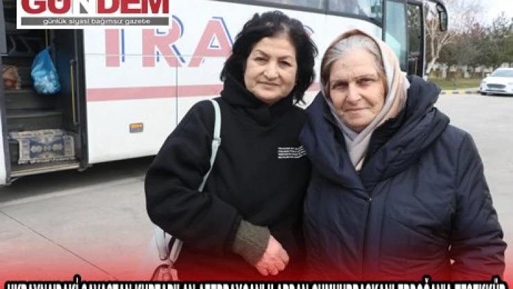 UKRAYNA'DAKİ SAVAŞTAN KURTARILAN AZERBAYCANLILARDAN CUMHURBAŞKANI ERDOĞAN'A TEŞEKKÜR