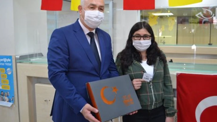 180'inci yıl dileği atanmak