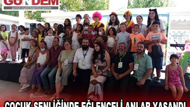 Çocuk şenliği düzenlendi