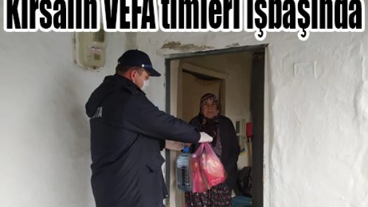 Kırsalın VEFA timleri işbaşında