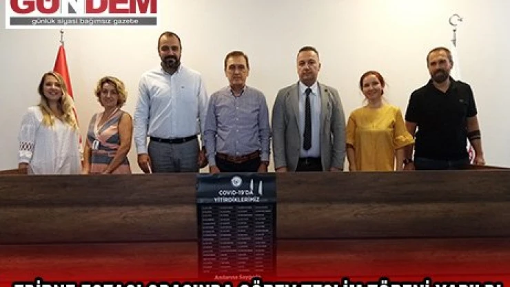 Edirne Eczacı Odasında görev teslim töreni yapıldı