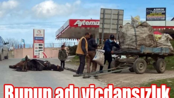 Bunun adı vicdansızlık
