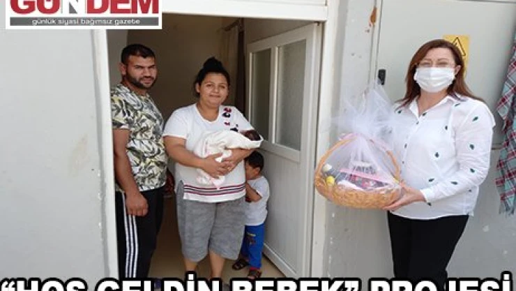 Keşan'da 'Hoş Geldin Bebek' Projesi kapsamında 240 aile ziyaret edildi