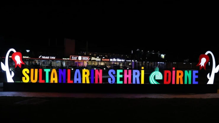Led tabelalı karşılama