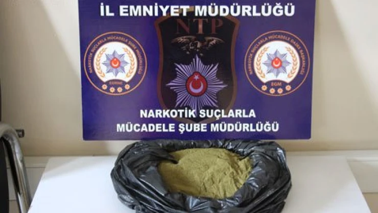 Edirne'de uyuşturucu operasyonu
